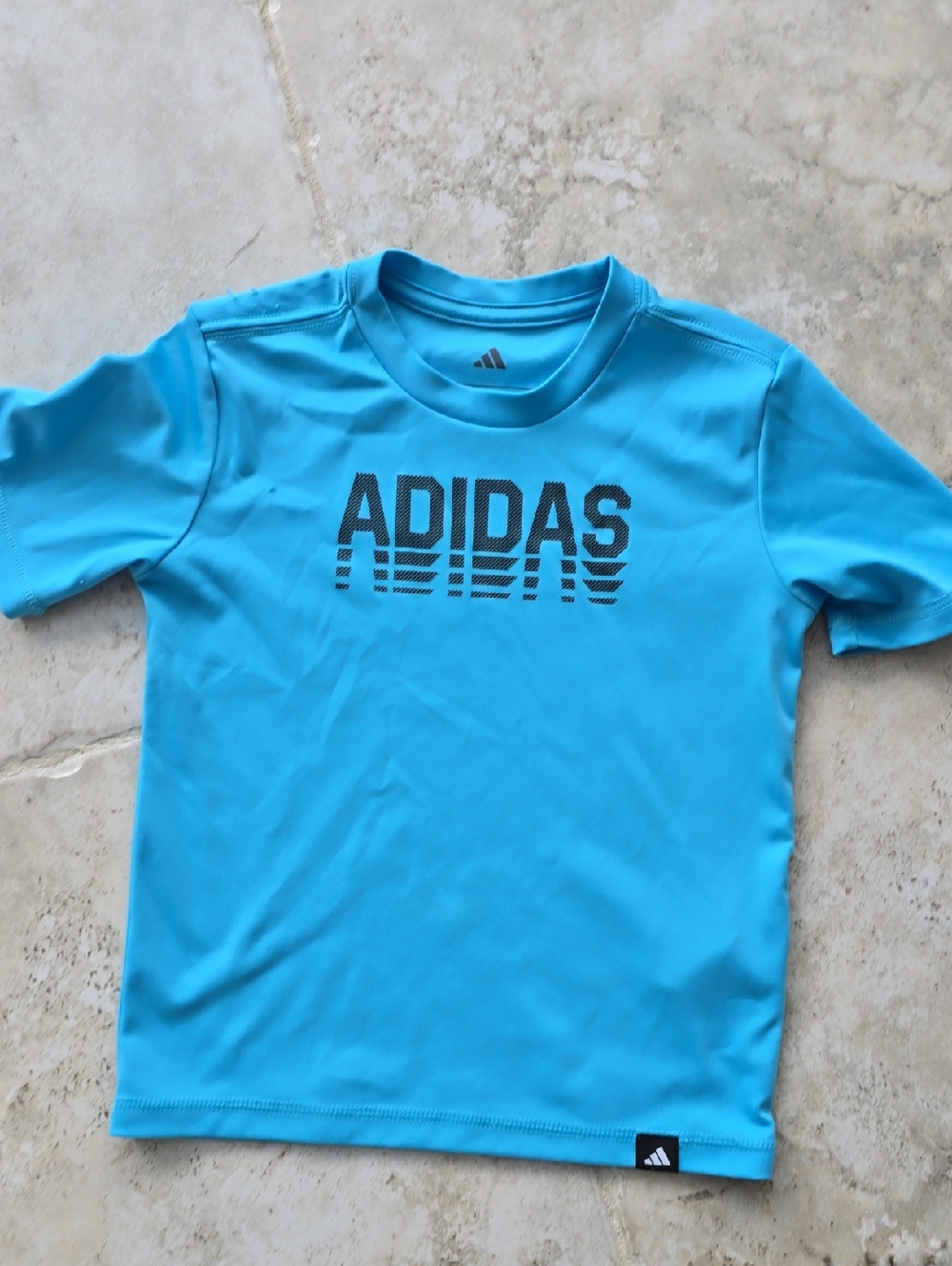 Adidas Boys' Blue Athletic Tee Size 4T